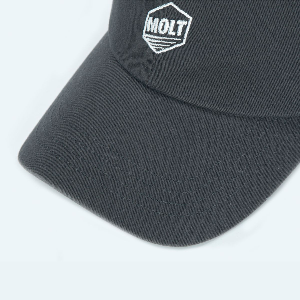 몰트(MOLT) Signature 로고 소프트볼캡(그레이)