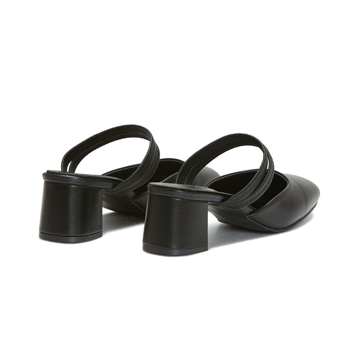 커스텀에이드 우먼(CUSTOMADE WOMAN) 5cm 밴딩스트랩 라운드토 힐 뮬 메이지(CW0023)