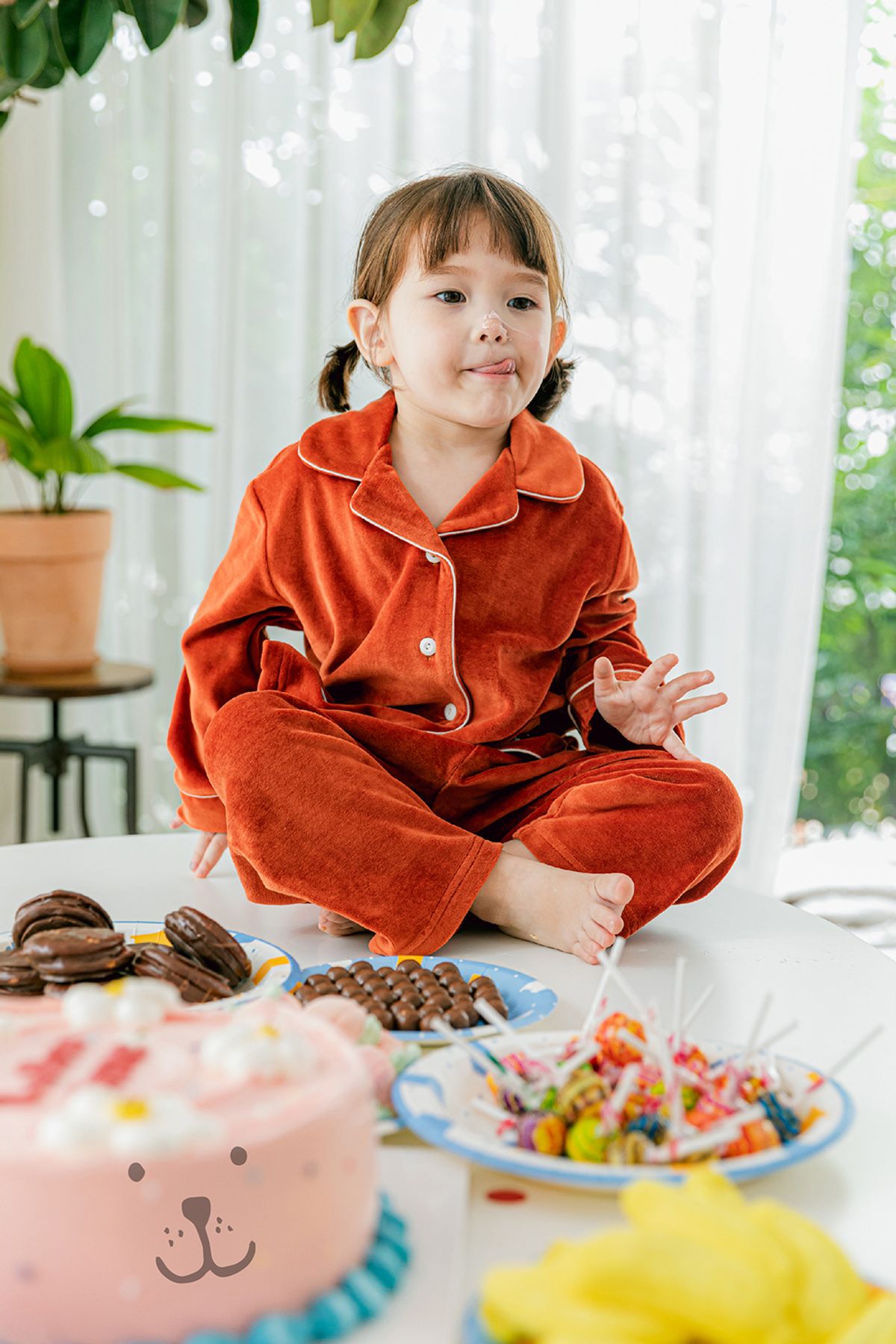 루루삐에르(LOULOU PIERRE) 벨로아 파자마
