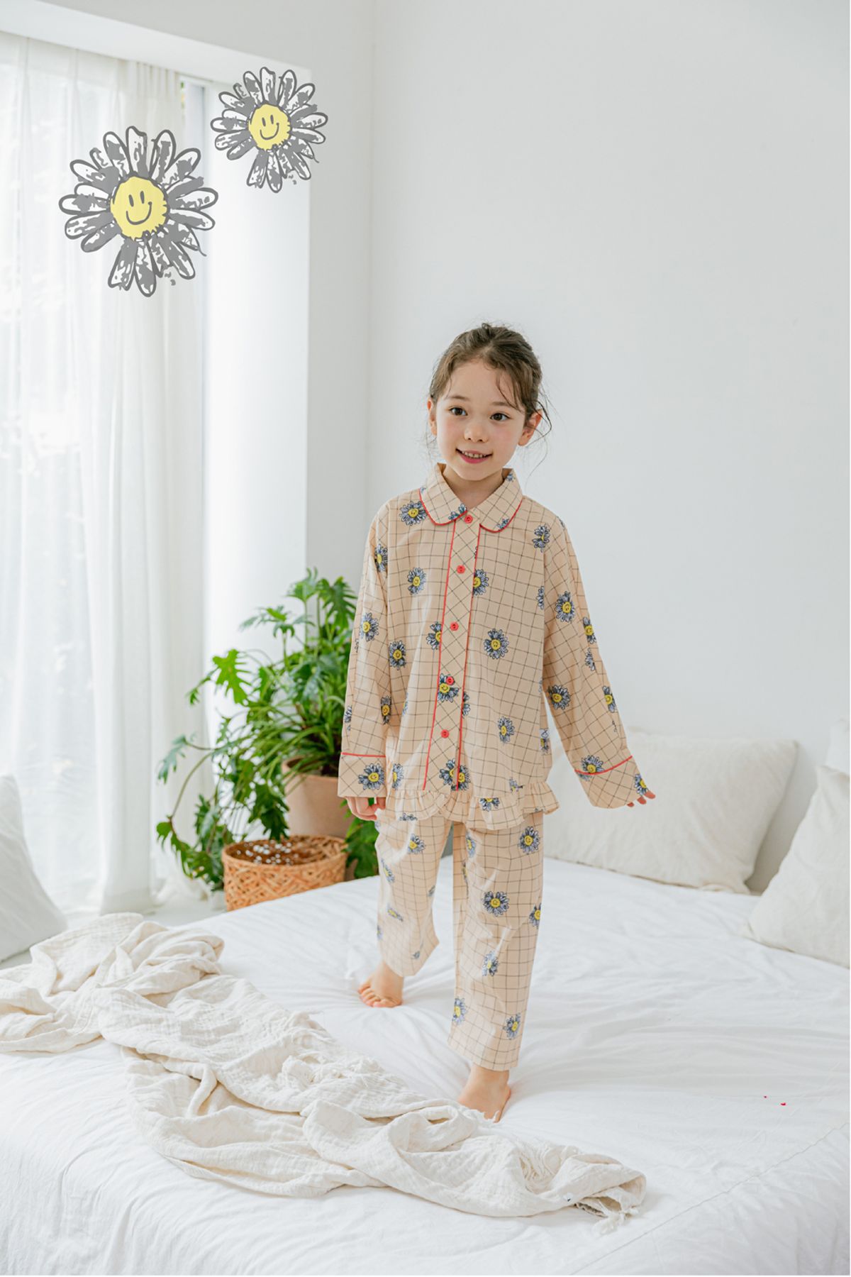 루루삐에르(LOULOU PIERRE) 데이지 파자마