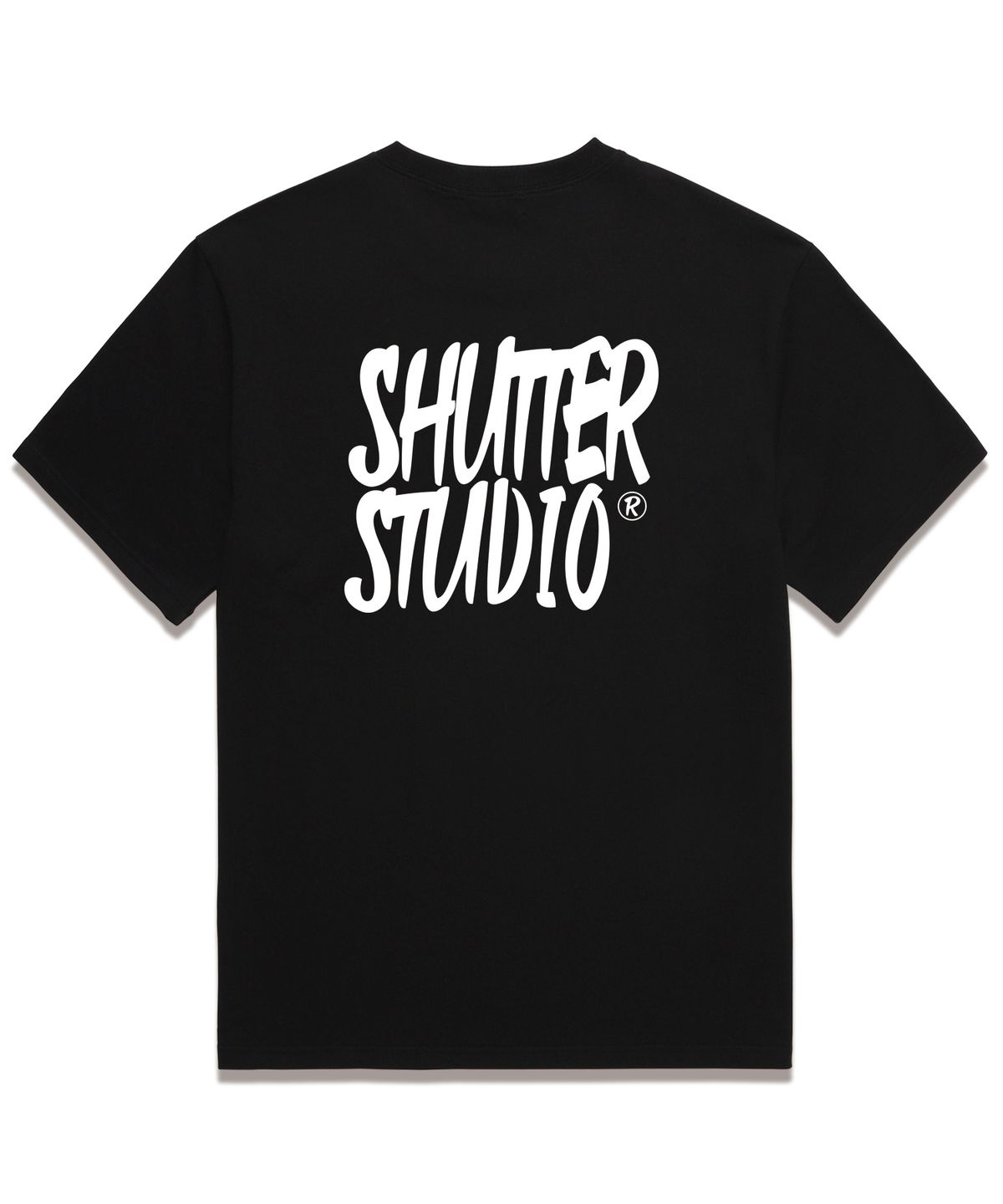 셔터(SHUTTER) GLORY ST. 반팔 티셔츠 (SRTS206) 블랙_화이트