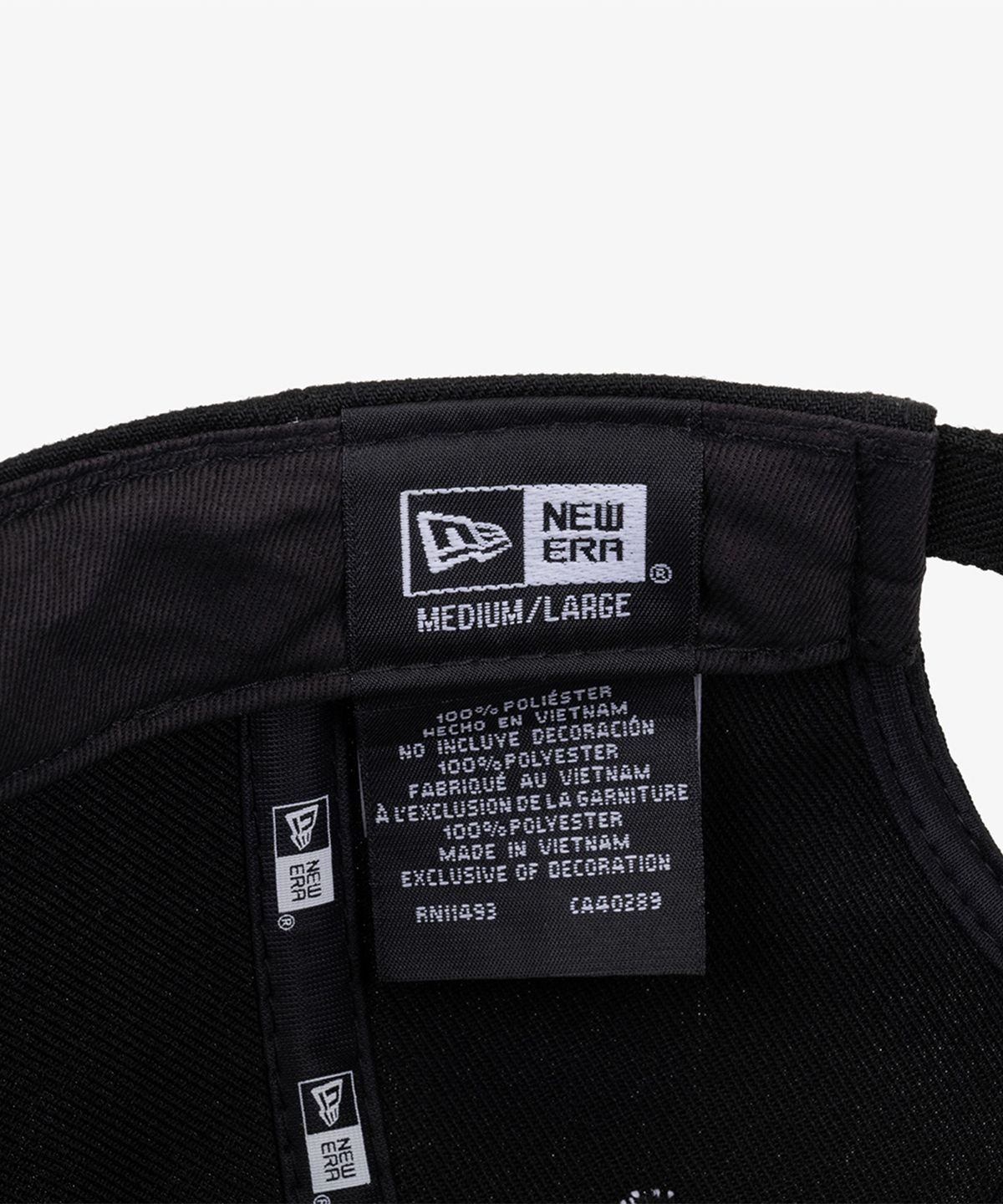 뉴에라(NEW ERA) MLB 베이직 LA 다저스 K프레임 볼캡 화이트 온 블랙