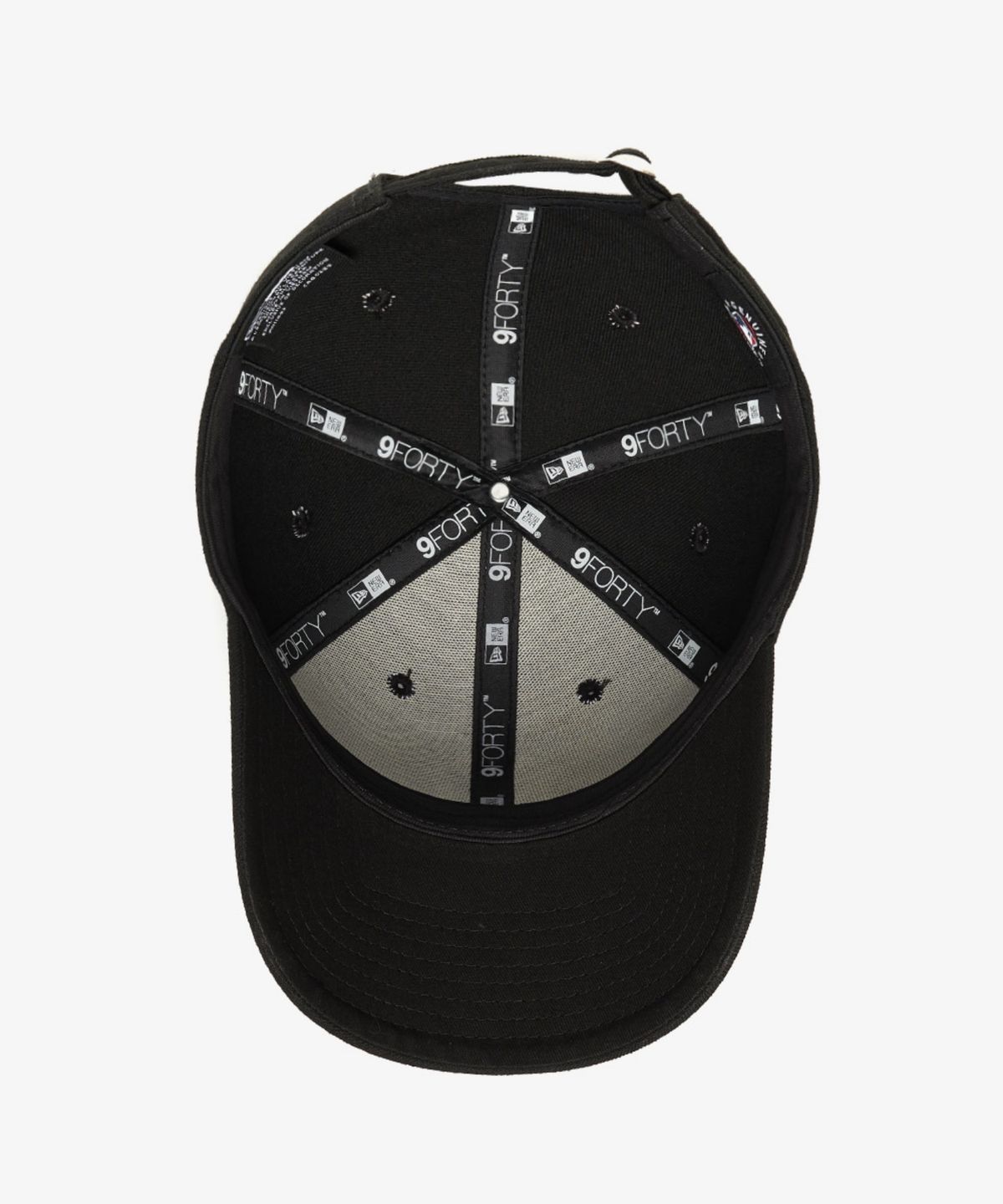 뉴에라(NEW ERA) MLB 화이트 온 블랙 뉴욕 양키스 볼캡