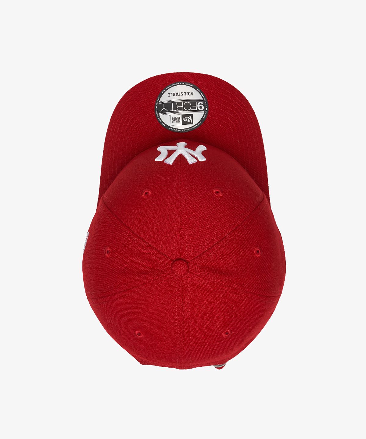 뉴에라(NEW ERA) MLB 베이직 뉴욕 양키스 볼캡 레드