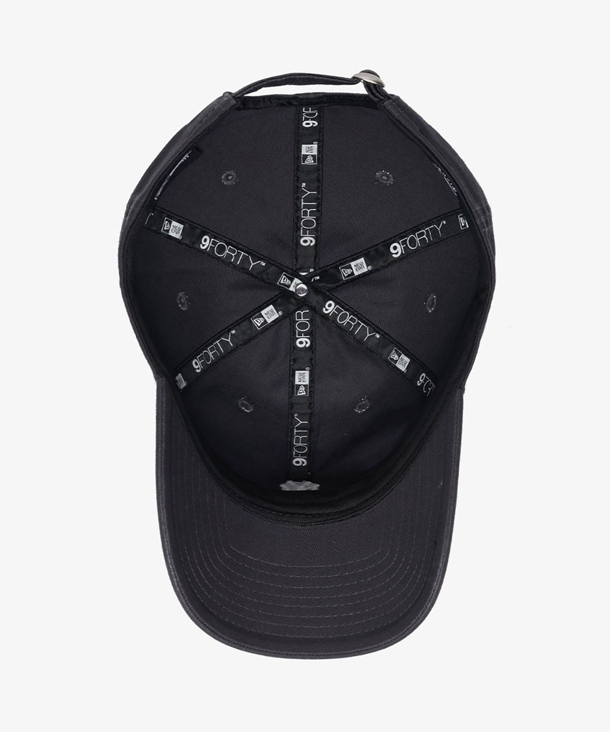 뉴에라(NEW ERA) MLB 워시드 미니 로고 뉴욕 양키스 언스트럭쳐 볼캡 다크 그레이
