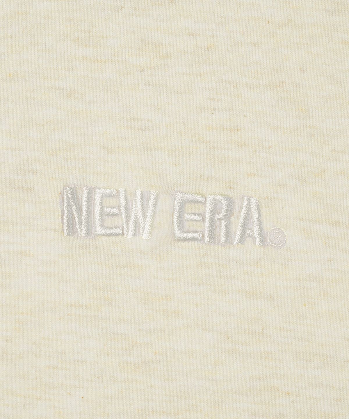 뉴에라(NEW ERA) 에센셜 롱 슬리브 오트밀