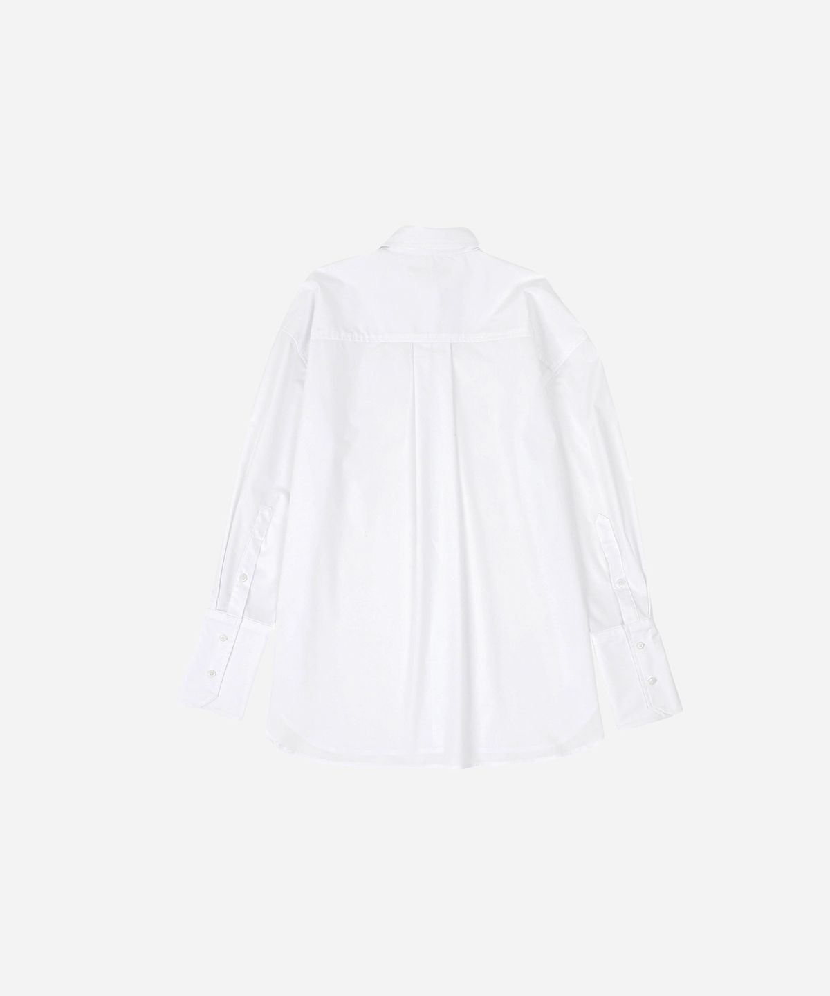 솔트앤초콜릿(SALT AND CHOCOLATE) SAC 포켓 링클프리 롱셔츠 화이트 4W2317002