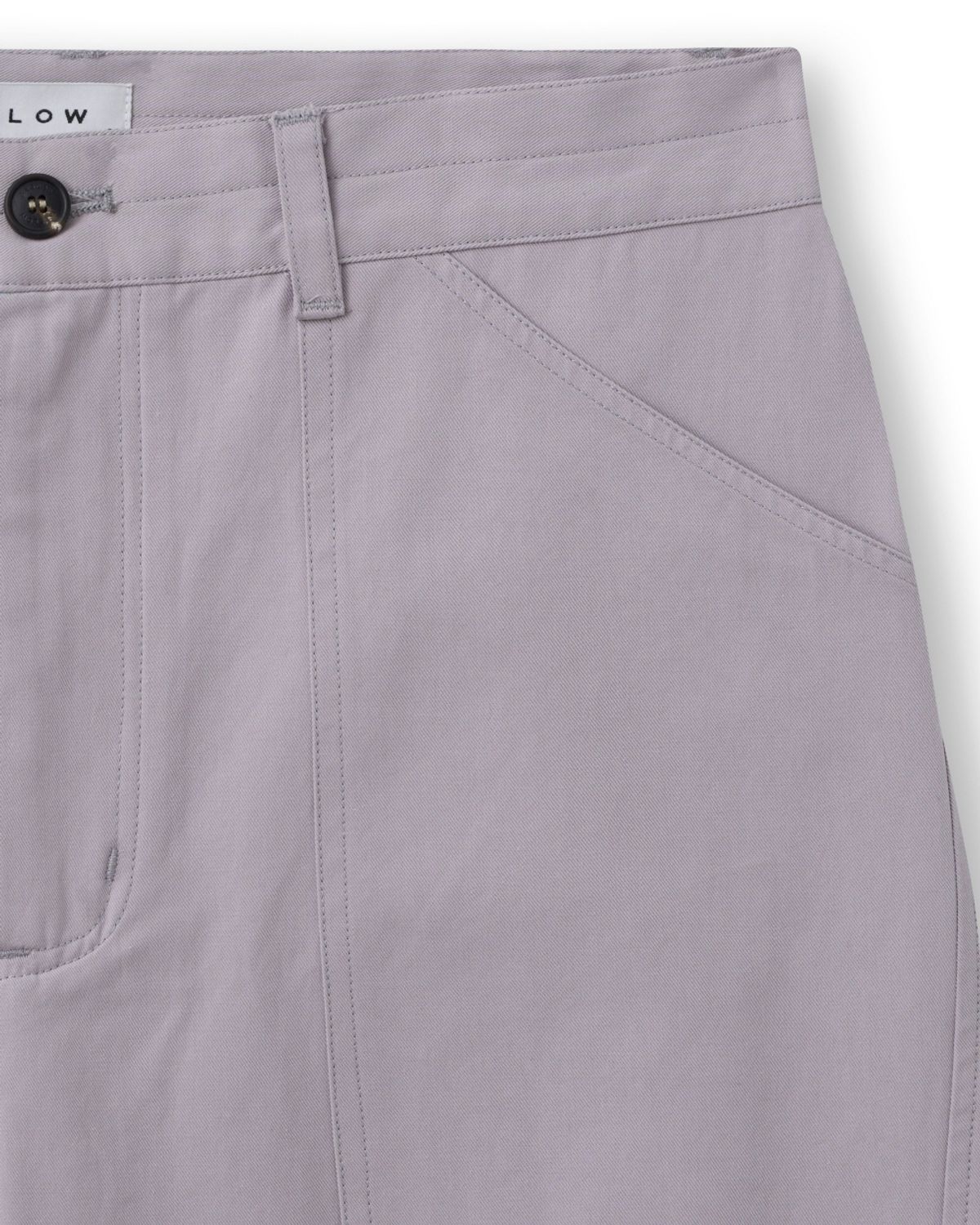 비슬로우(BESLOW) TWIST SEAM FATIGUE PANTS LAVENDER