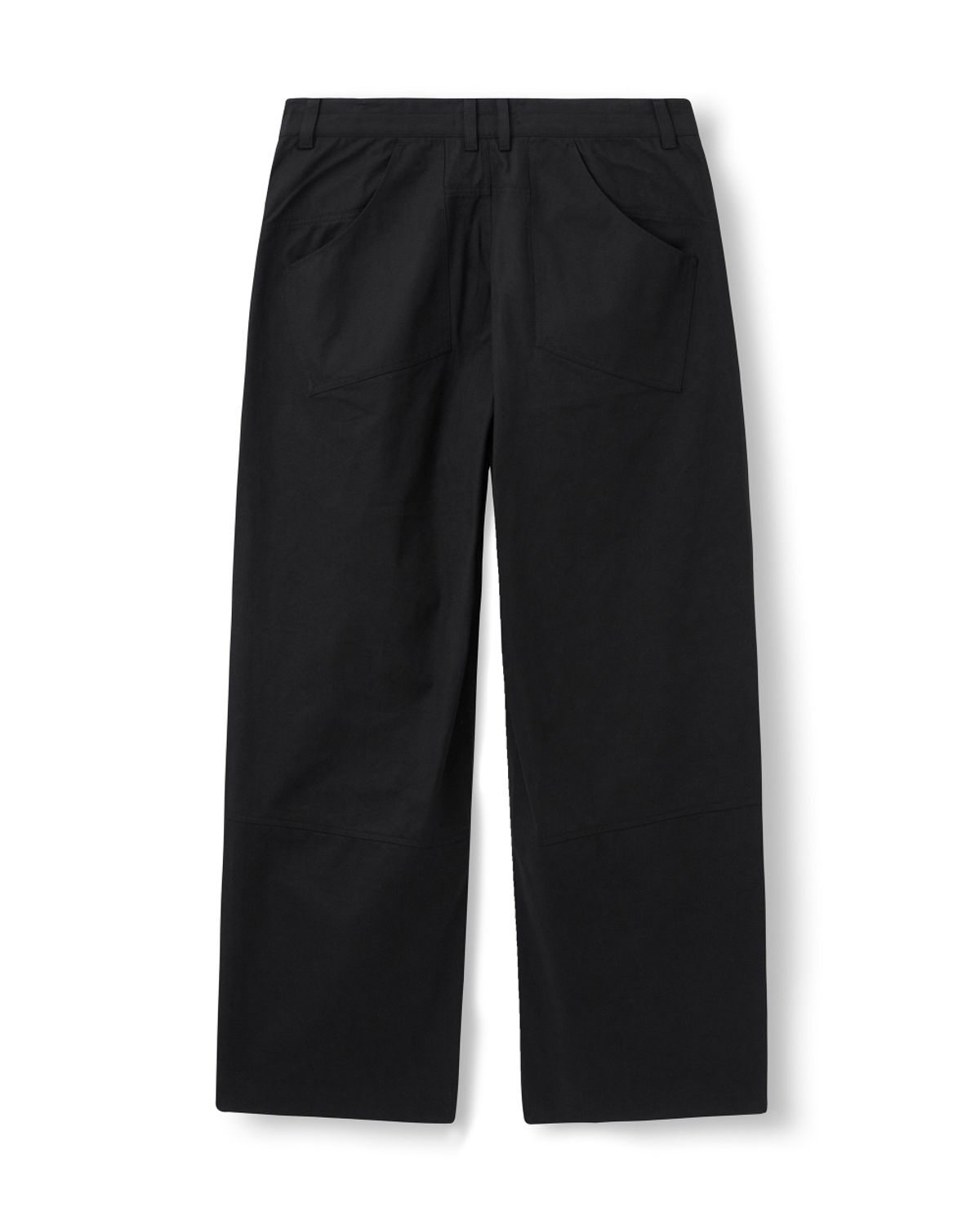 비슬로우(BESLOW) TWIST SEAM FATIGUE PANTS BLACK