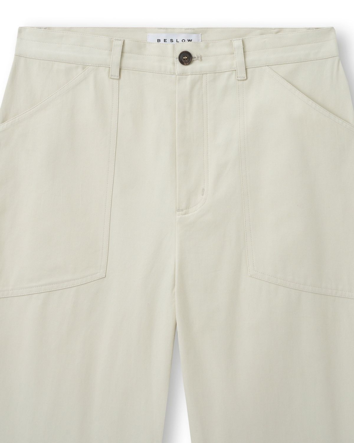비슬로우(BESLOW) TWIST SEAM FATIGUE PANTS BEIGE