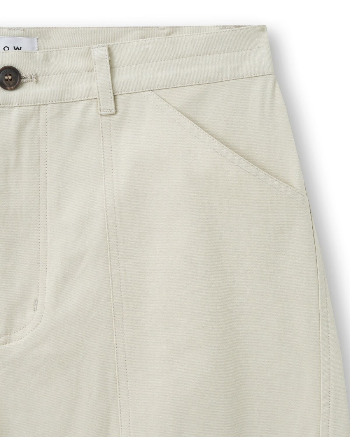 비슬로우(BESLOW) TWIST SEAM FATIGUE PANTS BEIGE