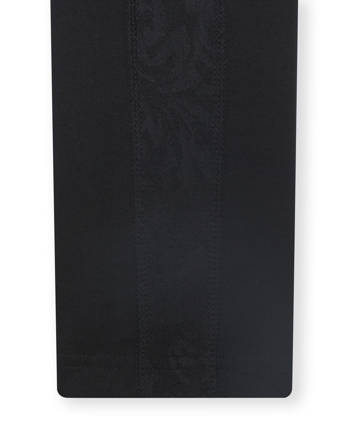 비슬로우(BESLOW) MESH COMBI T-SHIRTS BLACK