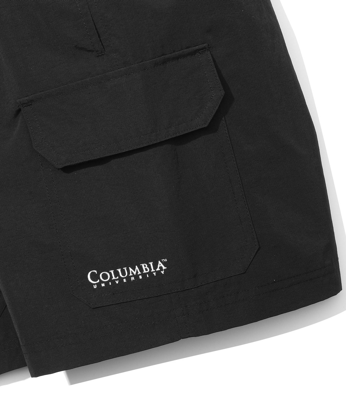 컬럼비아 유니버시티(COLUMBIA UNIVERSITY) CU SIGNATURE CARGO NYLON SHORTS PANTS 블랙