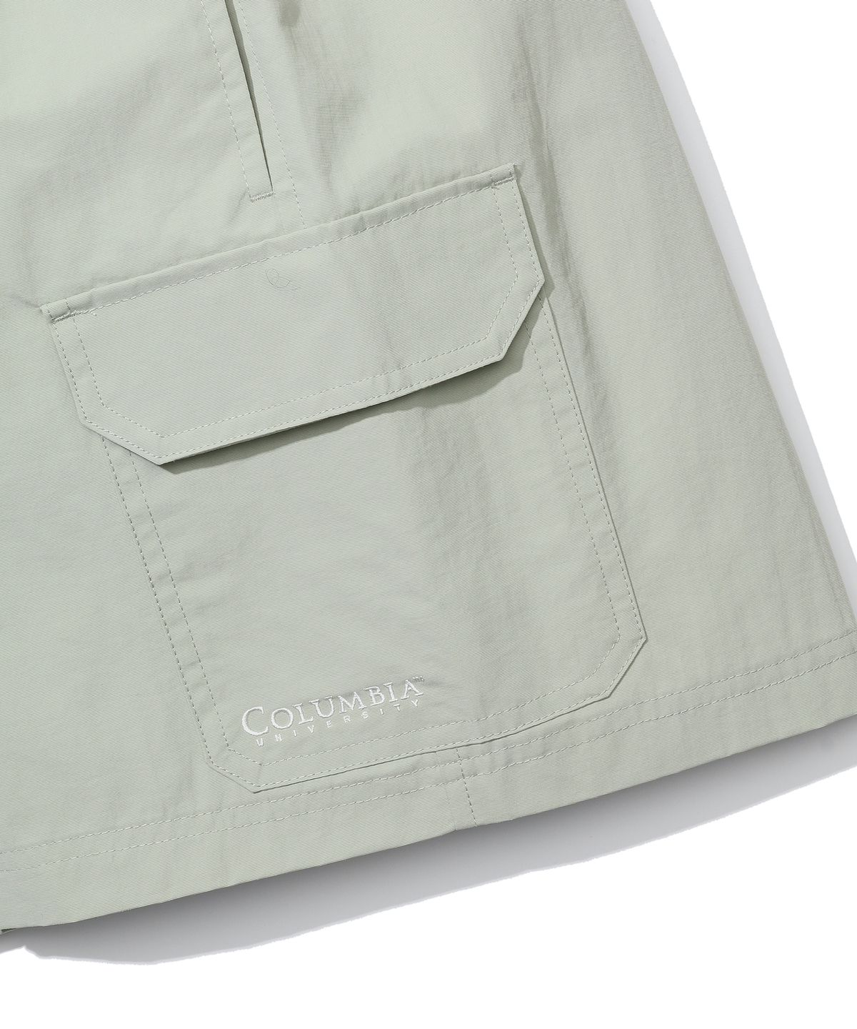컬럼비아 유니버시티(COLUMBIA UNIVERSITY) CU SIGNATURE CARGO NYLON SHORTS PANTS 라이트그레이