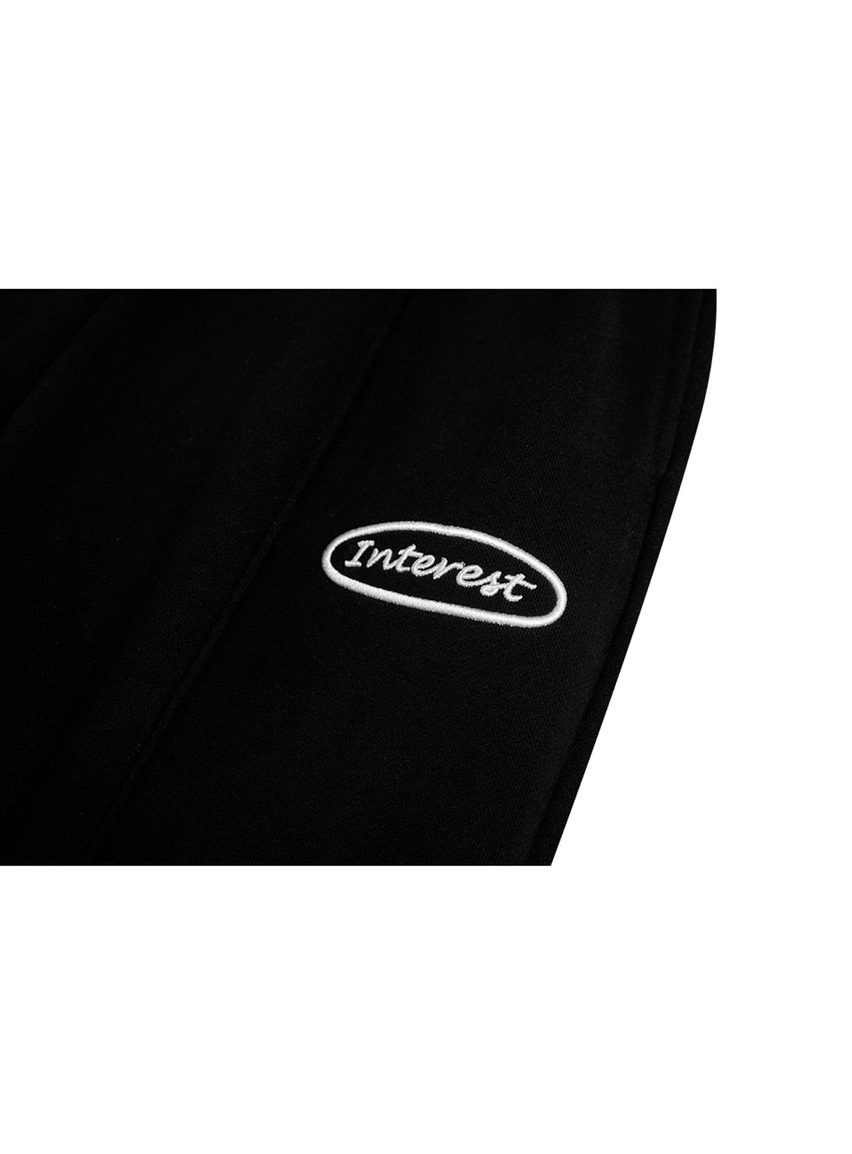 인터레스트(INTEREST) BOOTCUT PINTUCK PANTS_BLACK