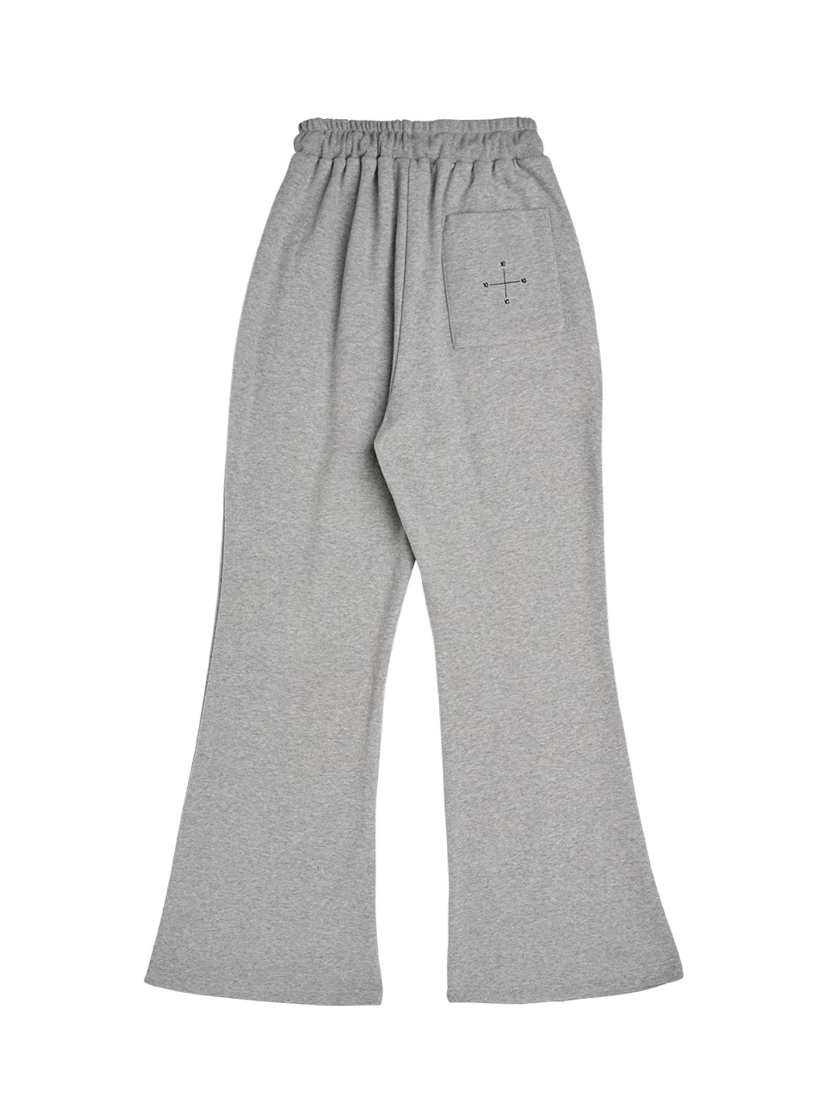 인터레스트(INTEREST) BOOTCUT PINTUCK PANTS_GRAY