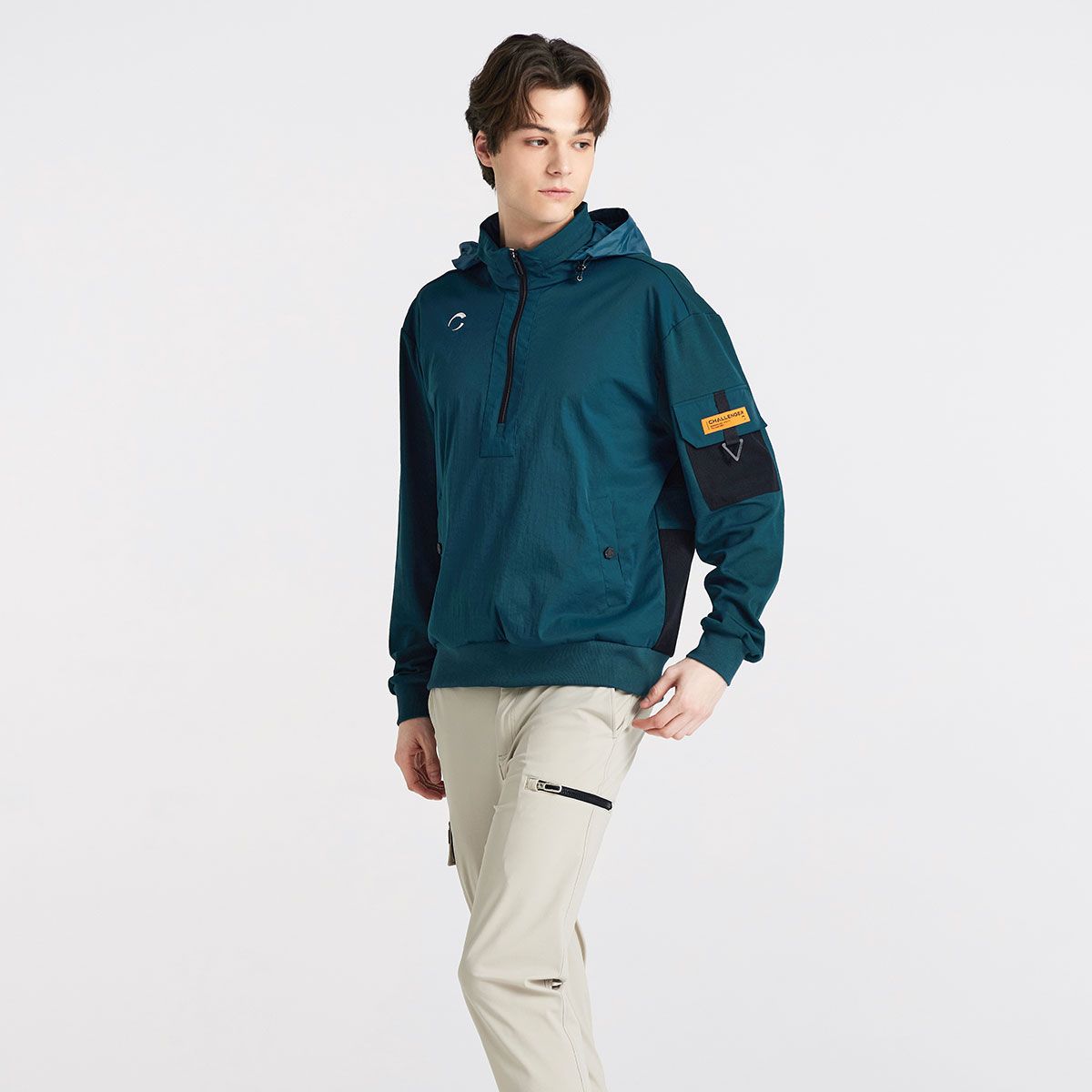 メンズウェア TANGRAM / MASTERS ARRANGE AIR MOCKNECK GOLF CLUB PUZZLE CHARACTER AIR MOCKNECK TEE GRAY TGA-MT169