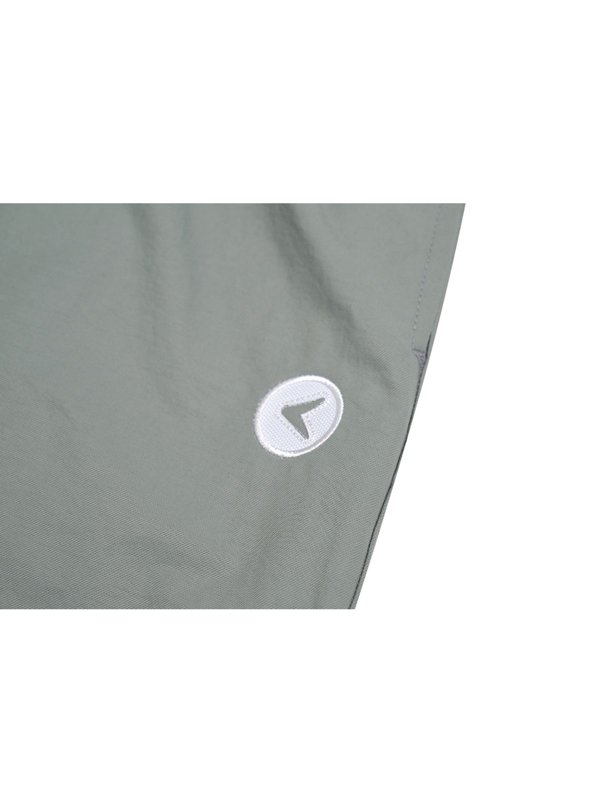 인터레스트(INTEREST) BACK SLIT WINDBREAKER SKIRT_FROSTY GREEN