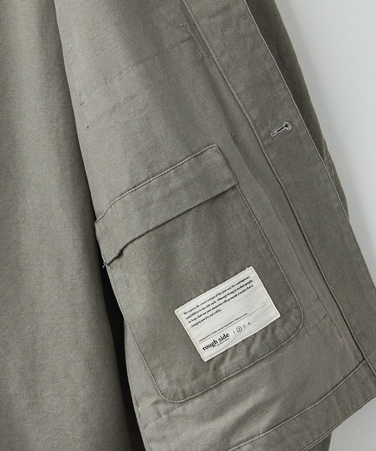 러프사이드(ROUGHSIDE) Comfort Jacket Mud
