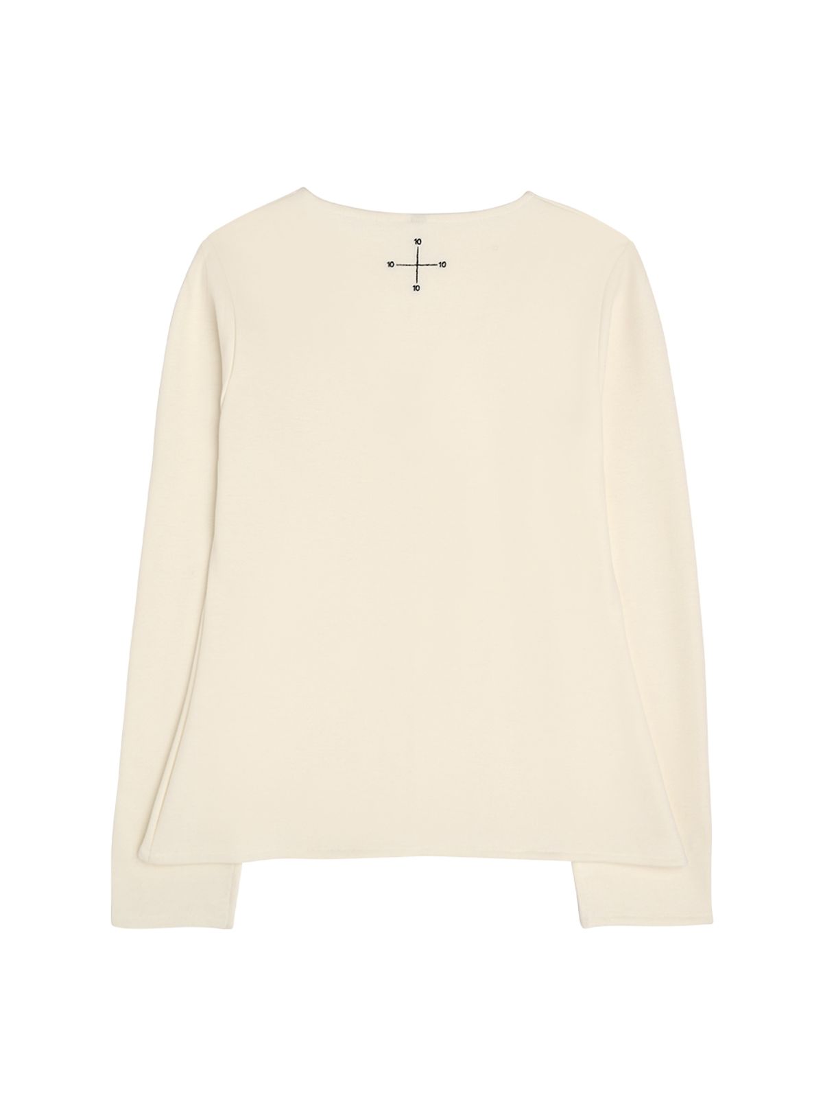 인터레스트(INTEREST) HOOK  SILHOUETTE  CARDIGAN_IVORY
