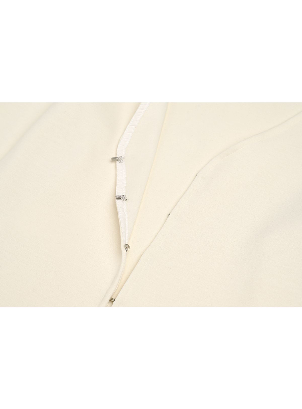 인터레스트(INTEREST) HOOK  SILHOUETTE  CARDIGAN_IVORY