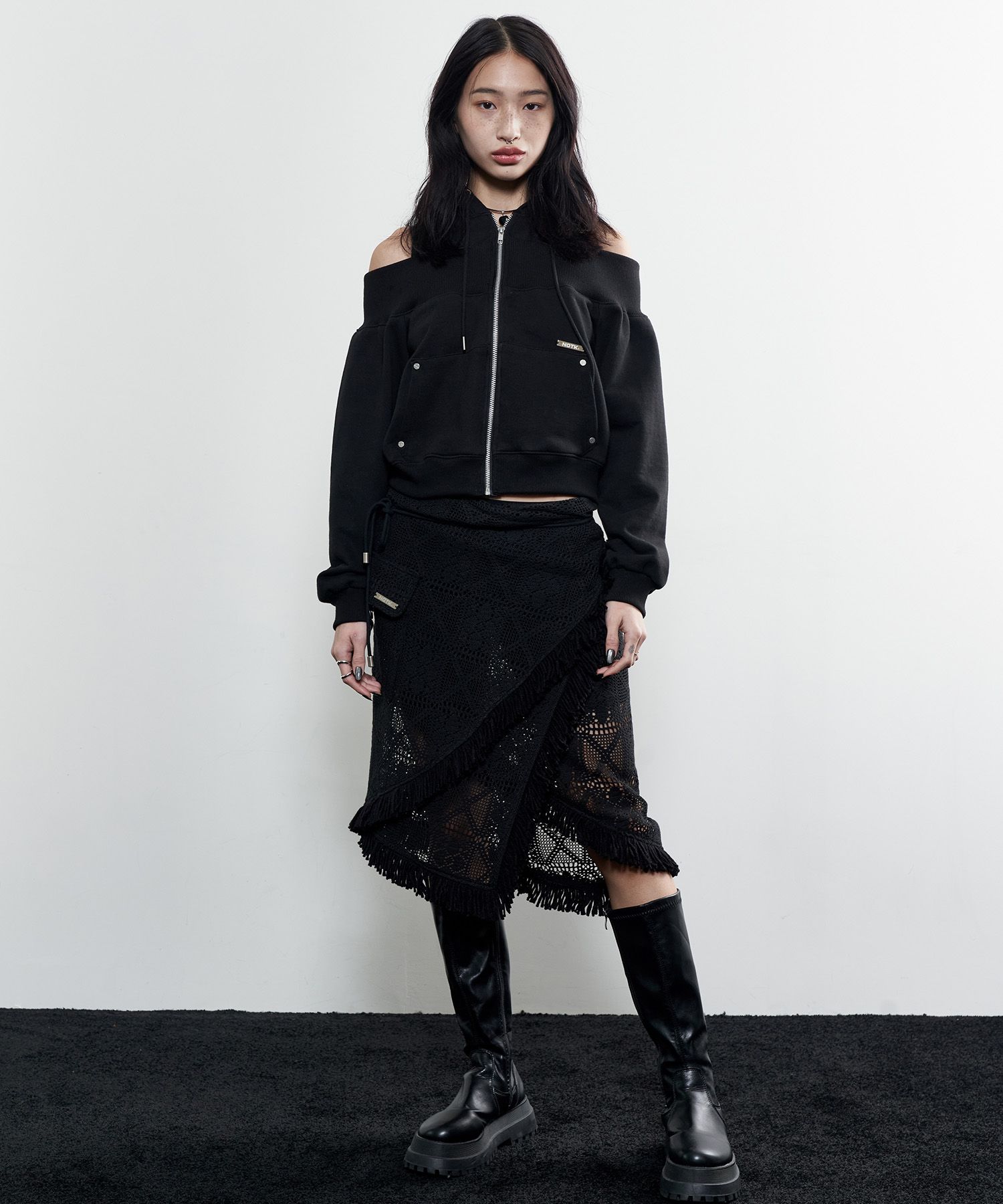 シースルー シアー　トップス　y2k blackup CONP MUSINSA シースルー シアー トップス y2k blackup CONP MUSINSA トップス