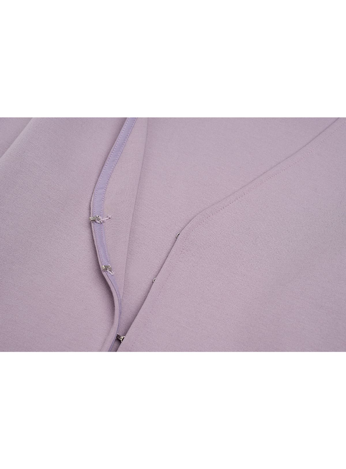인터레스트(INTEREST) HOOK  SILHOUETTE  CARDIGAN_LAVENDER