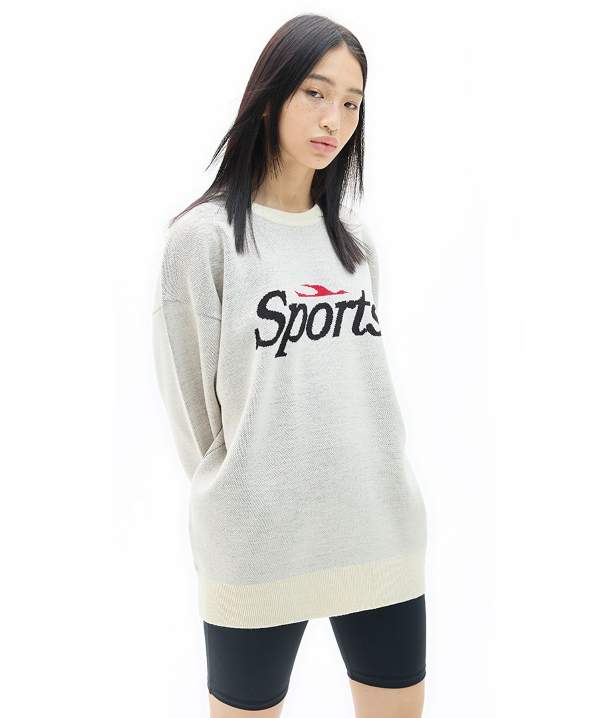 프로-스펙스(PRO-SPECS) JACQUARD SWEATER CREM