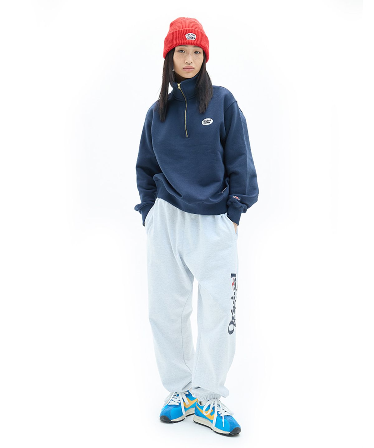 프로-스펙스(PRO-SPECS) LOGO SWEATPANTS LTGY