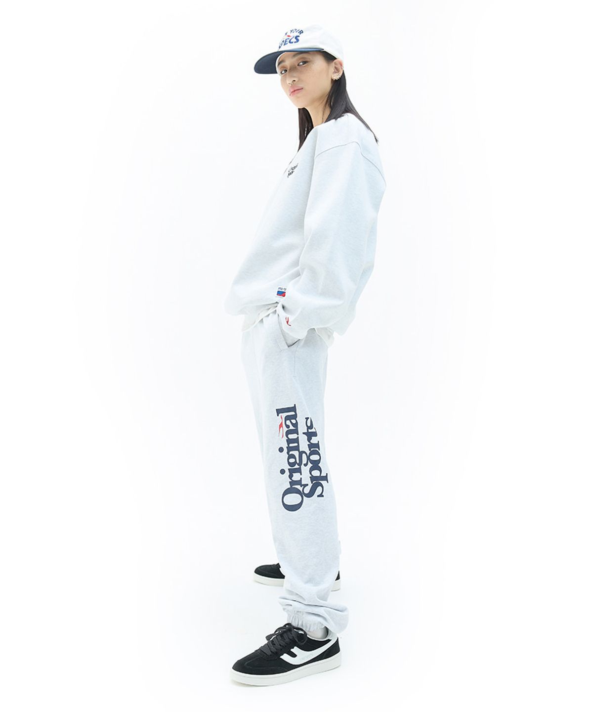 프로-스펙스(PRO-SPECS) LOGO SWEATPANTS LTGY