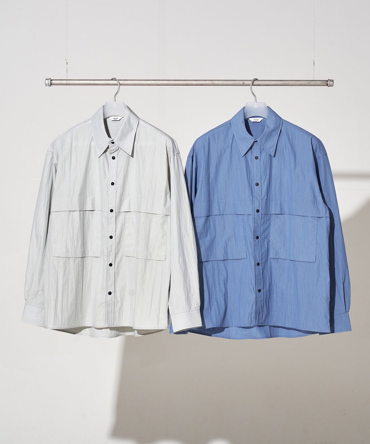 제로(XERO) Fold Easy Button Nylon Shirts [4 Colors]