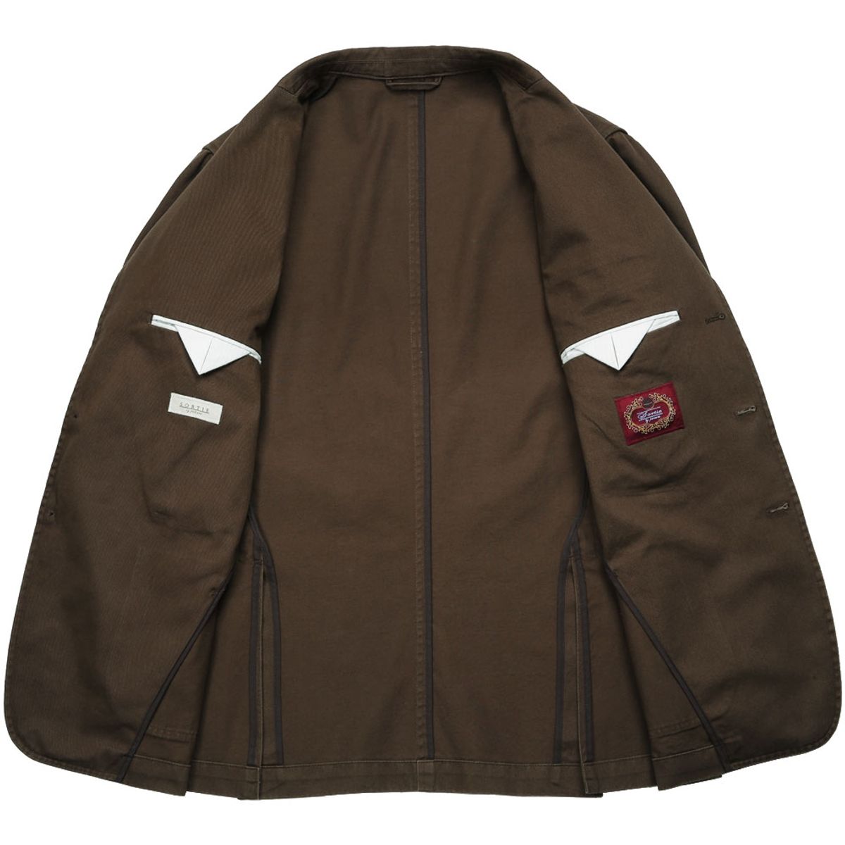 솔티(SORTIE) 3R2B Cotton Washed Jacket (Brown)
