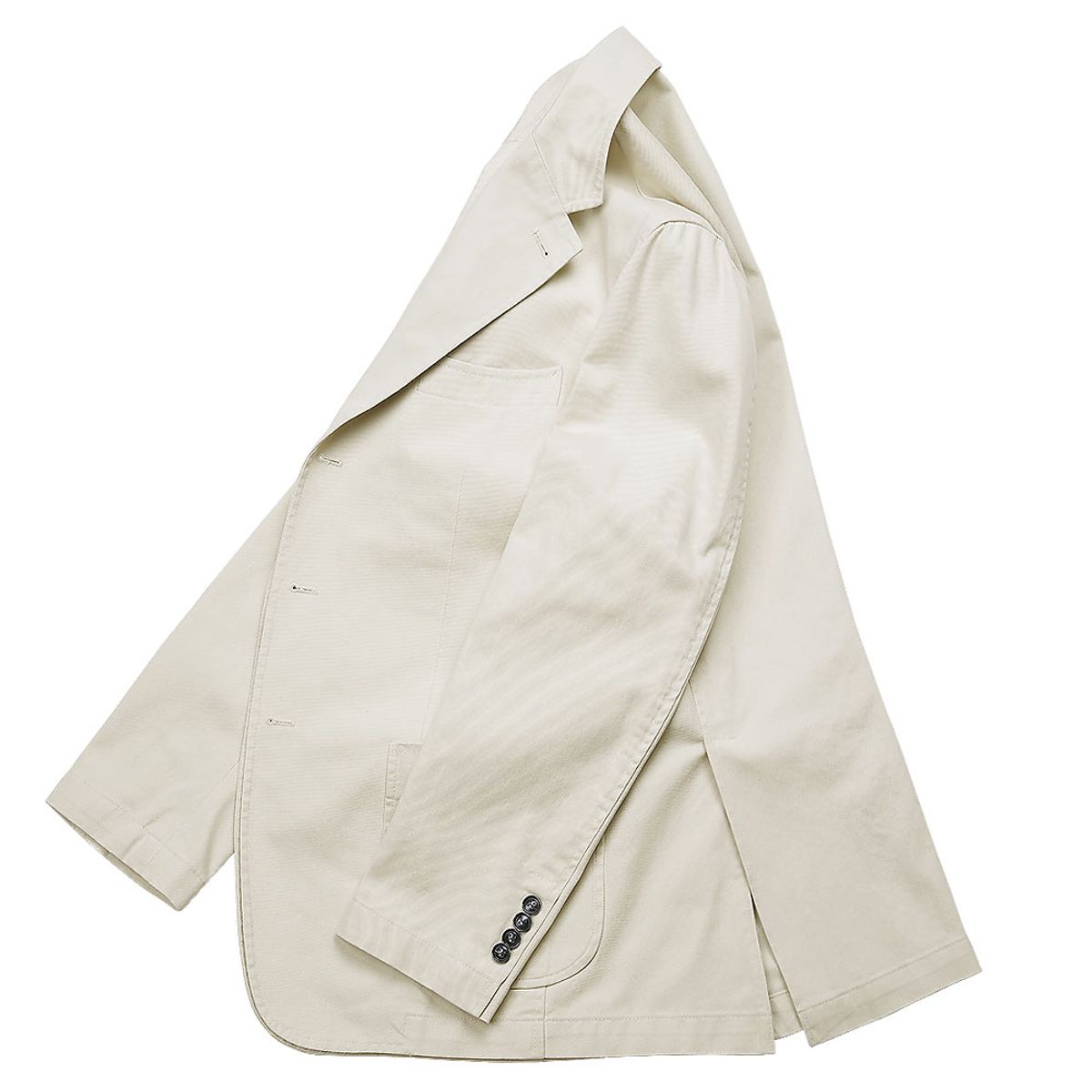 솔티(SORTIE) 3R2B Cotton Washed Jacket (Ivory)