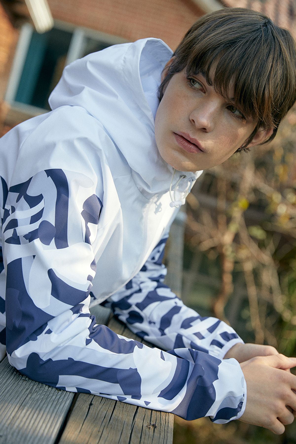 리드로(LEADRAW) Windbreaker _ White