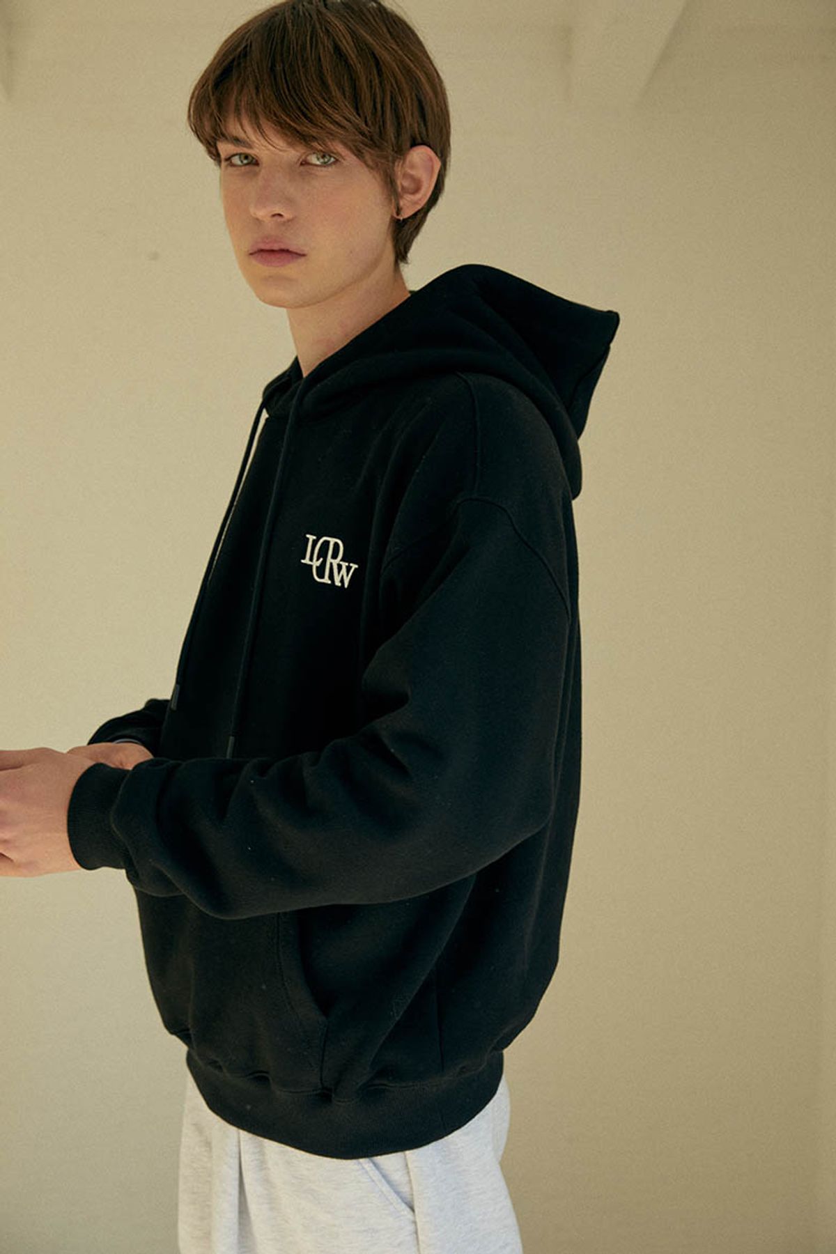 리드로(LEADRAW) A Hoody _ Black