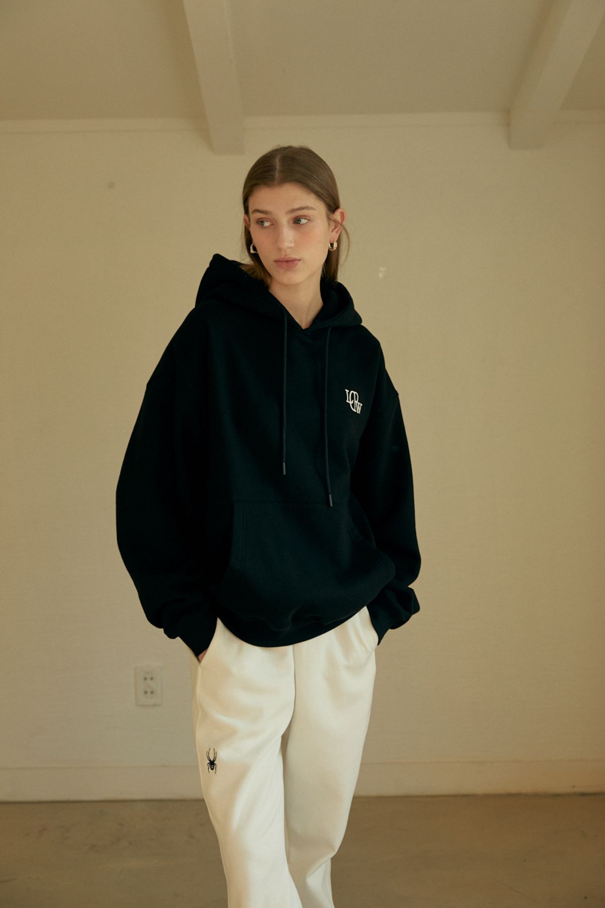 리드로(LEADRAW) A Hoody _ Black