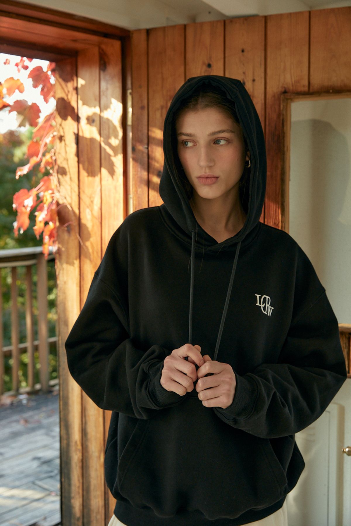 리드로(LEADRAW) A Hoody _ Black