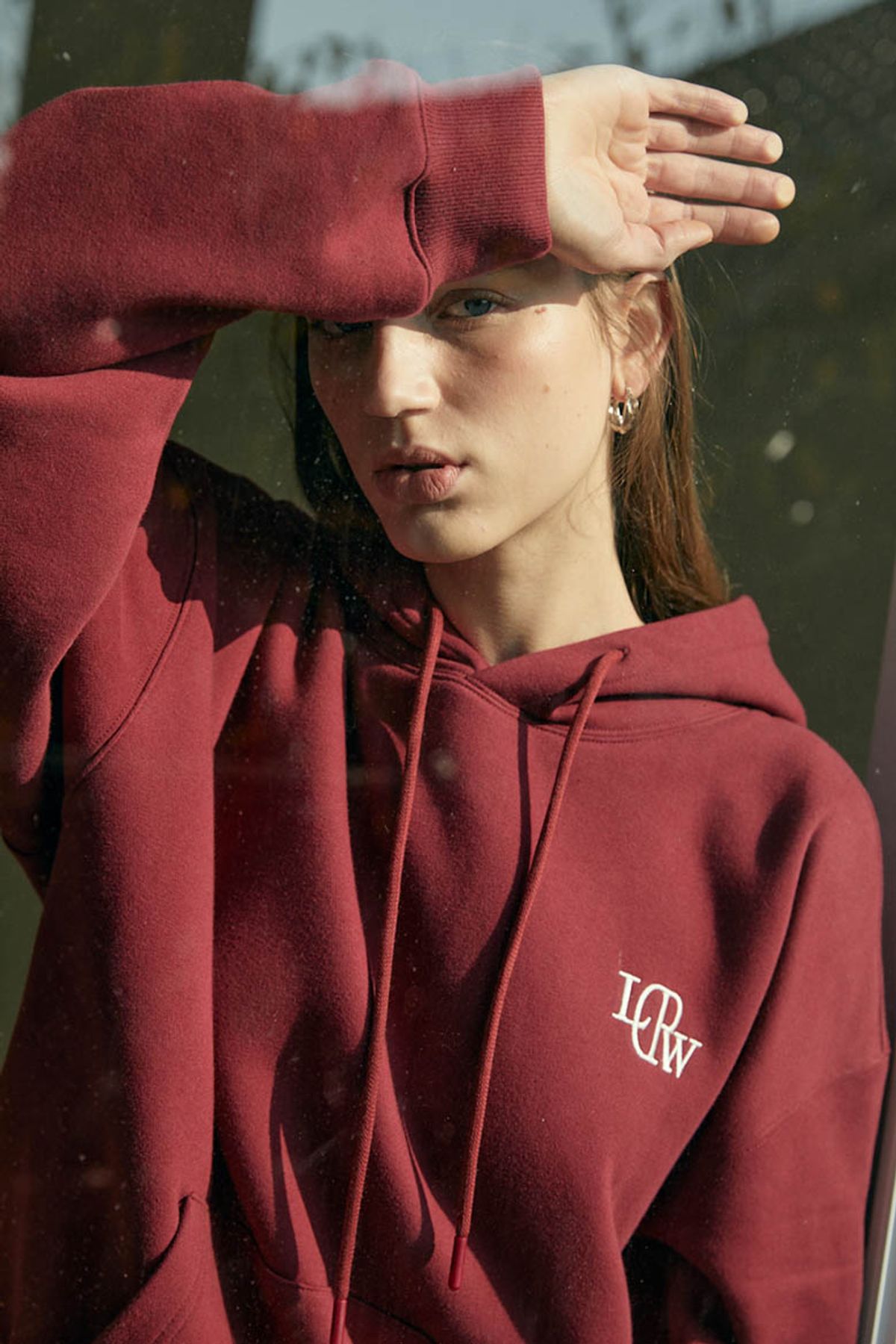 리드로(LEADRAW) A Hoody _ Burgundy