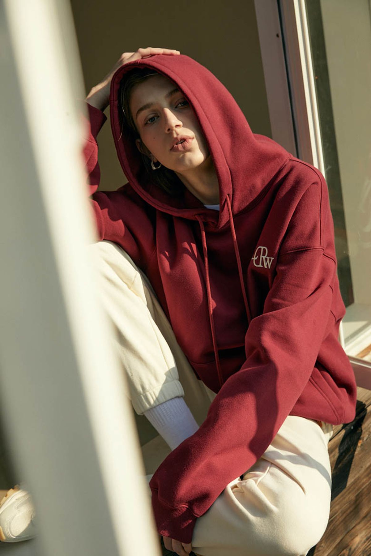 리드로(LEADRAW) A Hoody _ Burgundy