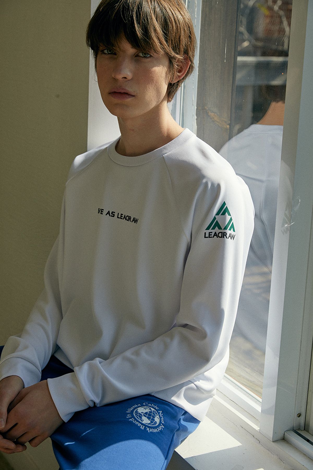 리드로(LEADRAW) Lucky Tiger Sweatshirts _ White