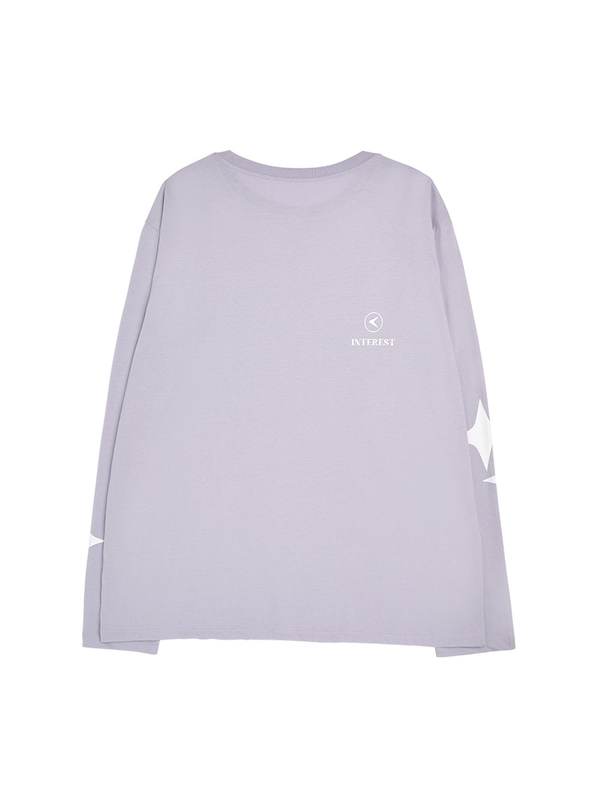 인터레스트(INTEREST) SHINNING PRINT TOP_LILAC