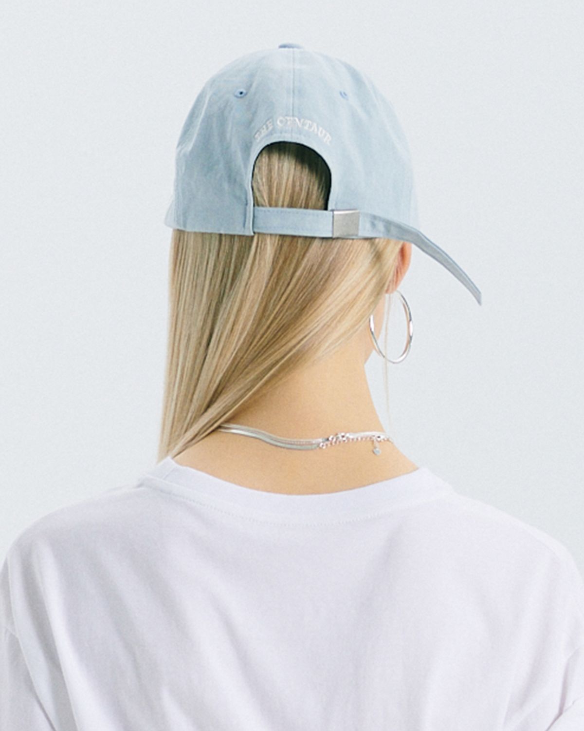 센토르(CENTAUR.KR) CENTAUR ROSE 05 BALL CAP_SKY BLUE