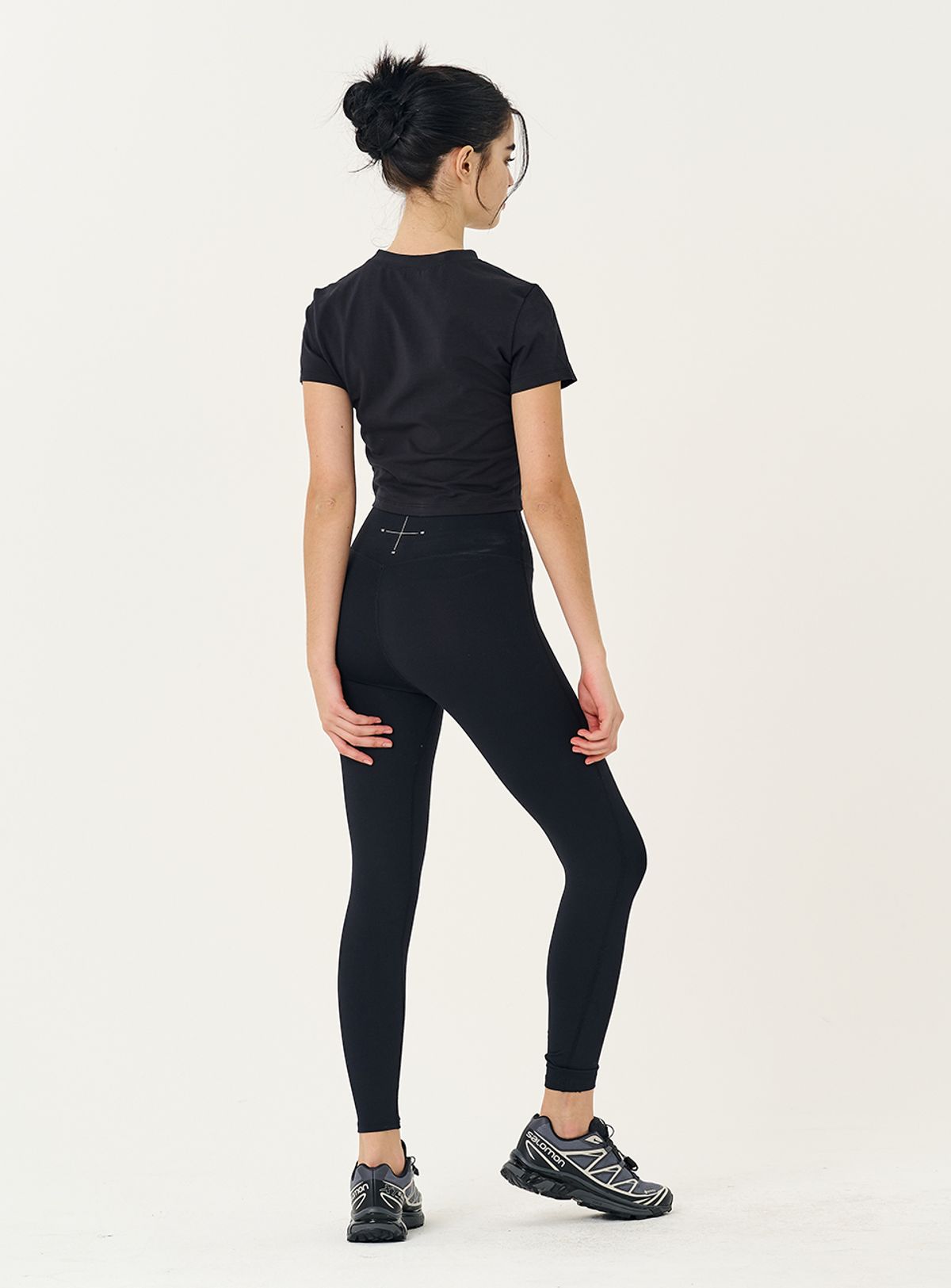 인터레스트(INTEREST) 420N HIGH TENSION SPAN LEGGINGGS _BLACK