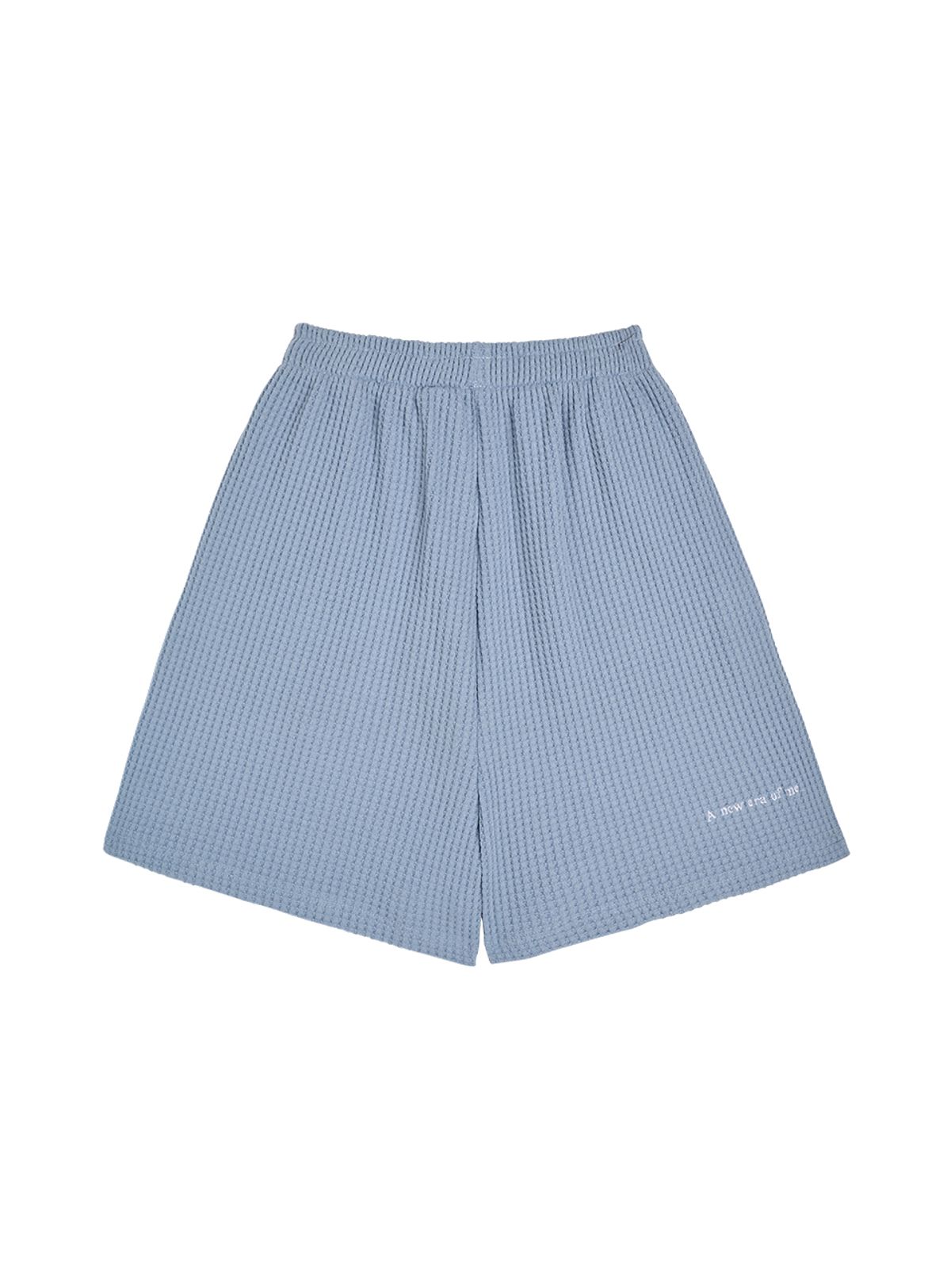 인터레스트(INTEREST) CROIFFLE BAND SHORTS_BABY BLUE