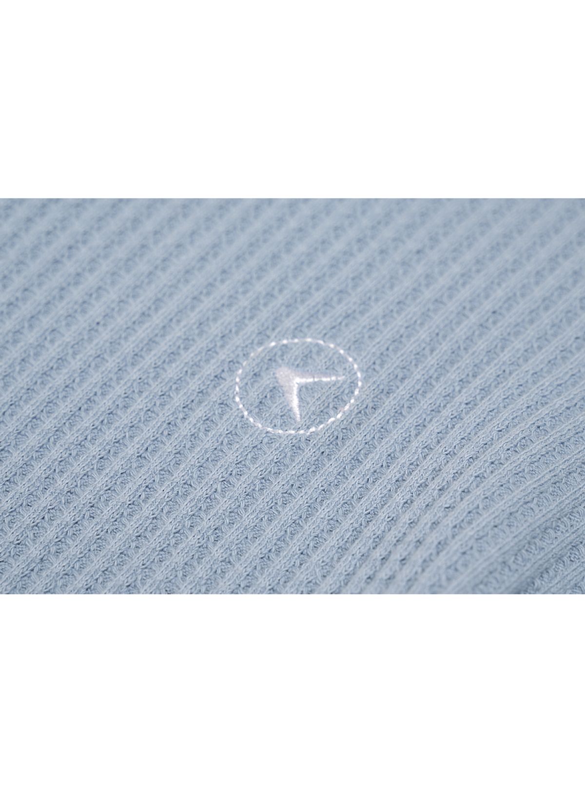 인터레스트(INTEREST) CROIFFLE POLO SHIRT_BABY BLUE
