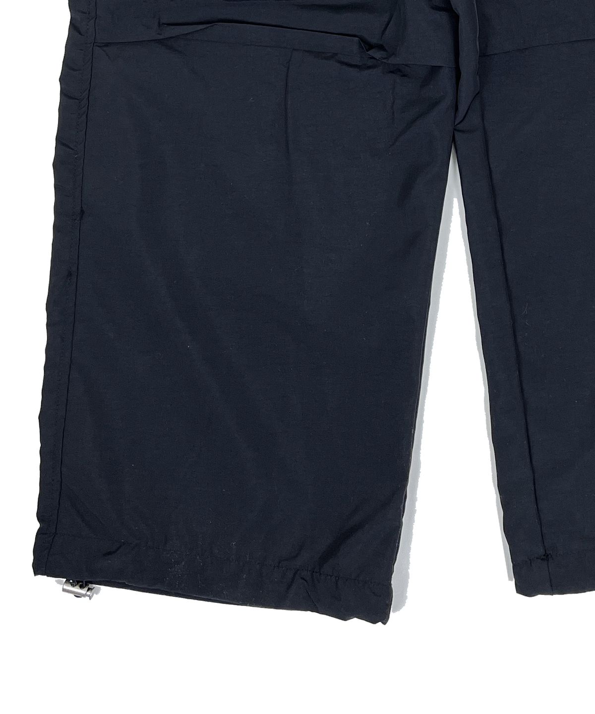 스케이터락(SK8ER ROCK) Knee tuck cargo nylon wide pants black