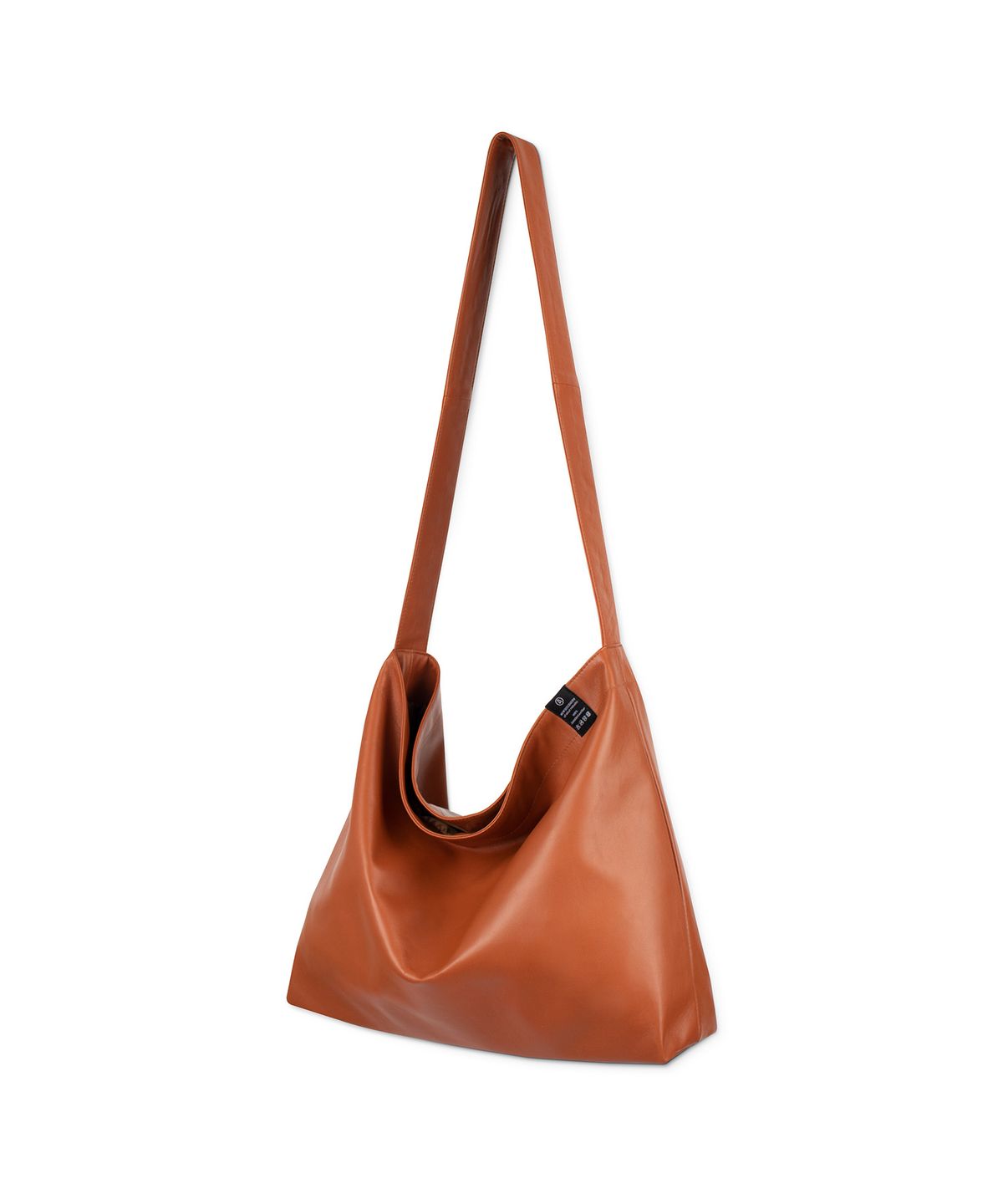 에이제로(AZERO) Soft Hobo Bag (Orange Brown)
