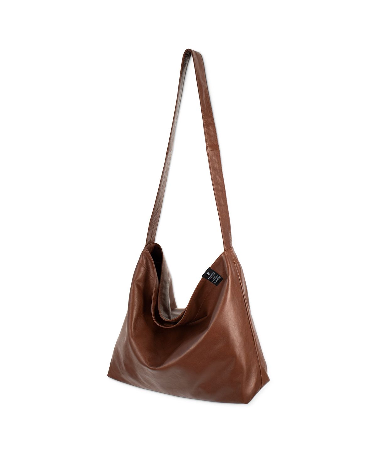 에이제로(AZERO) Soft Hobo Bag (Leather Brown)