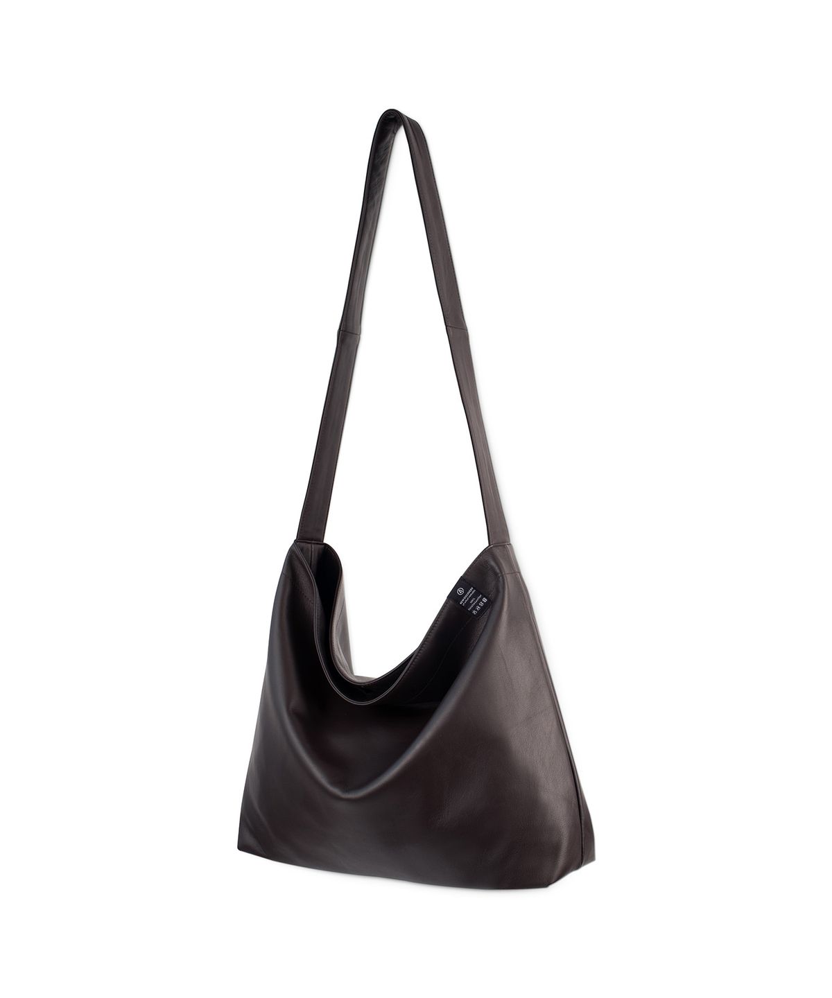 에이제로(AZERO) Soft Hobo Bag (Dark Brown)