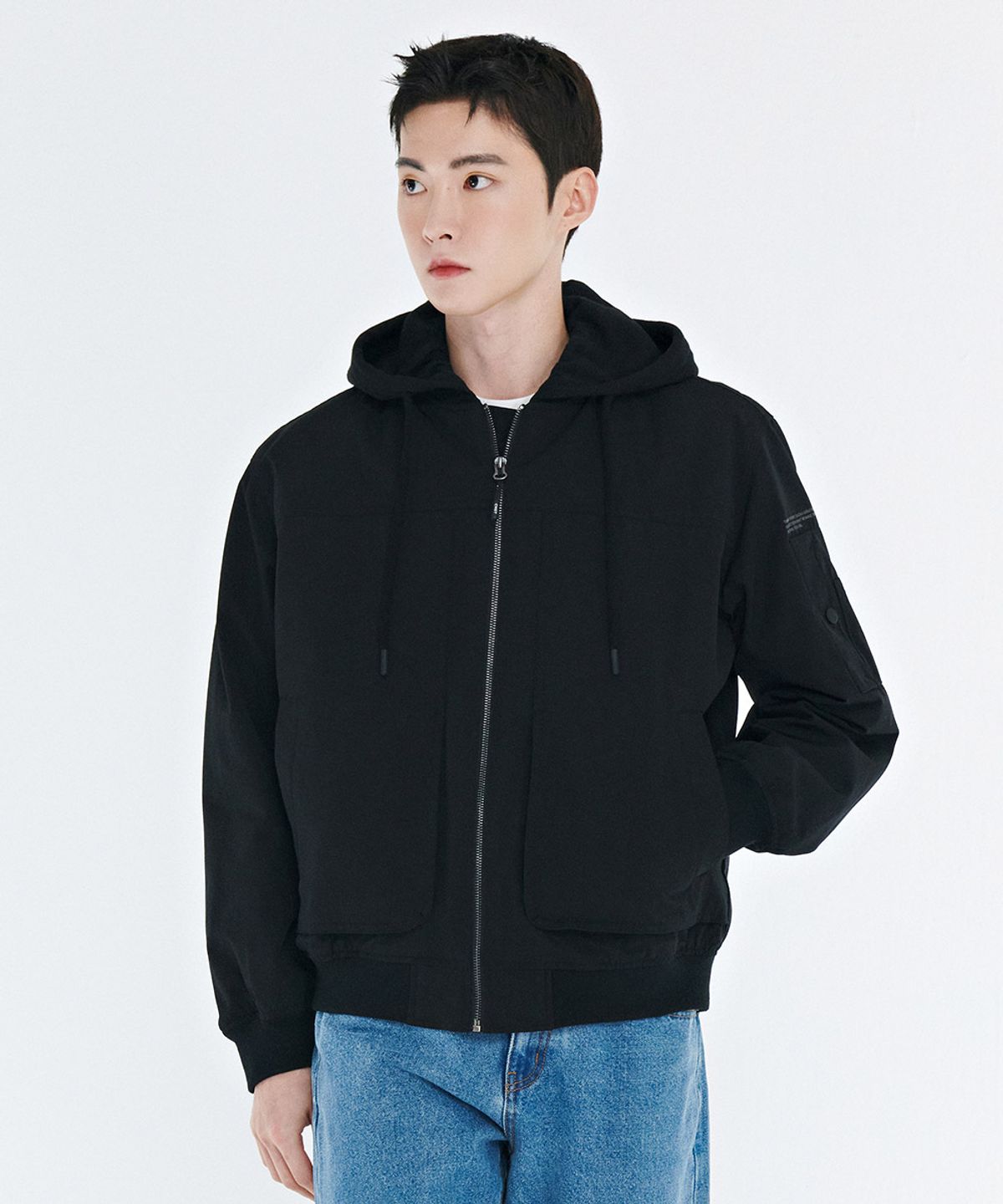 체이스컬트(CHASECULT) 공용 디테쳐블 항공 점퍼-CARU4111B03